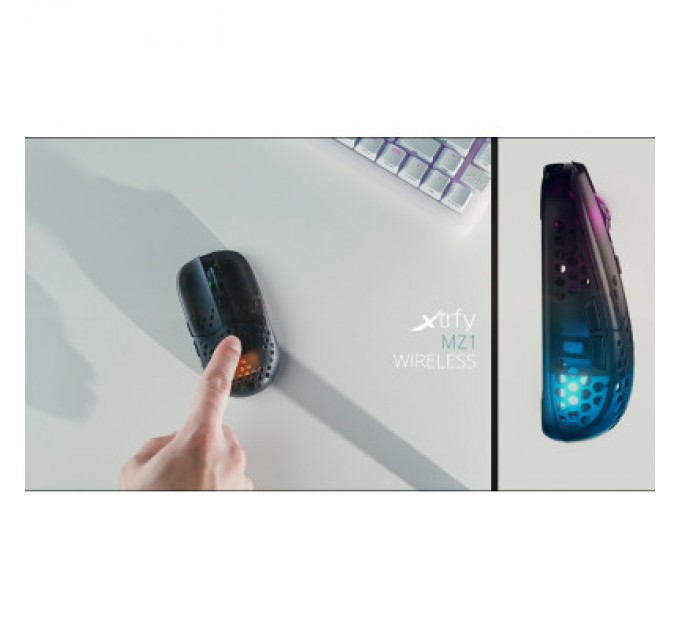 Xtrfy Мишка Xtrfy MZ1 RGB Wireless Black (MZ1W-RGB-BLACK)
