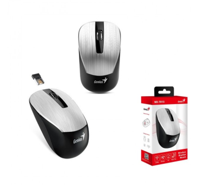 Genius Мишка Genius NX-7015 Wireless Silver (31030019404)