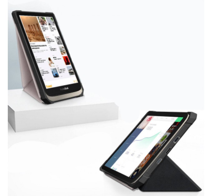 BeCover Чохол до електронної книги BeCover Ultra Slim Origami PocketBook 740 Inkpad 3 / Color / Pro Red (707457)