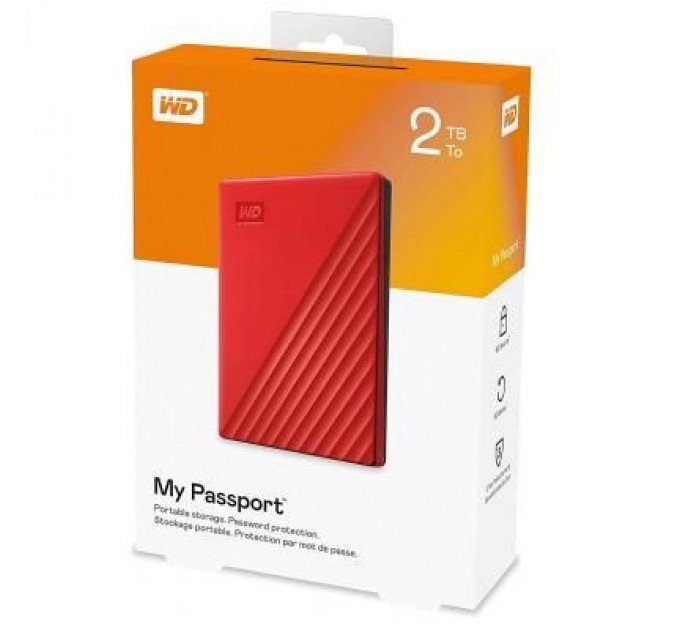 WESTERN DIGITAL Зовнішній жорсткий диск 2.5" 2TB WD (WDBYVG0020BRD-WESN)