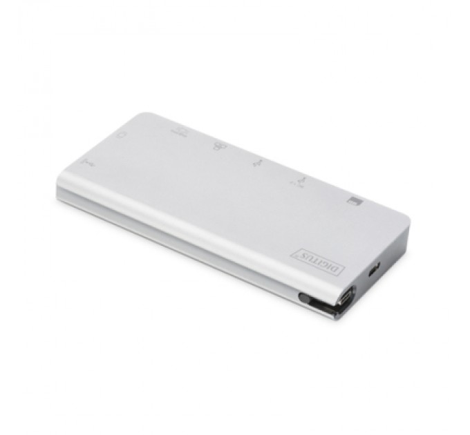 Digitus Концентратор Digitus Travel USB-C, 8 Port (DA-70866)
