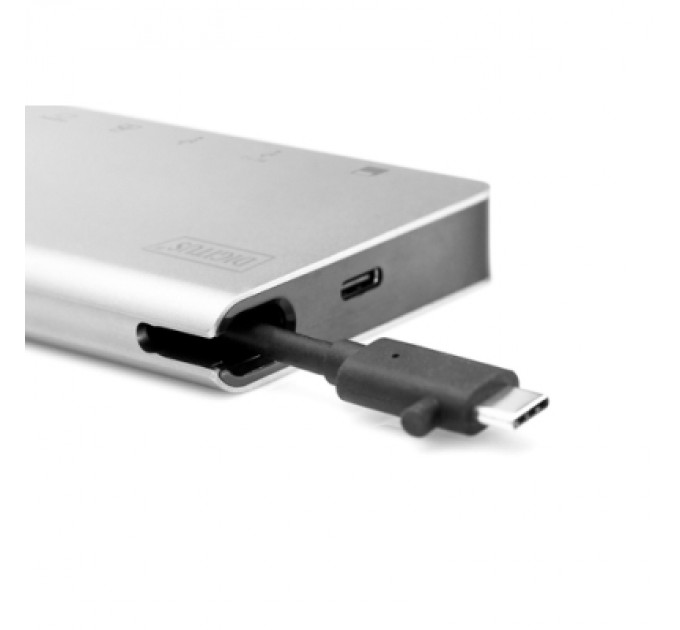 Digitus Концентратор Digitus Travel USB-C, 8 Port (DA-70866)