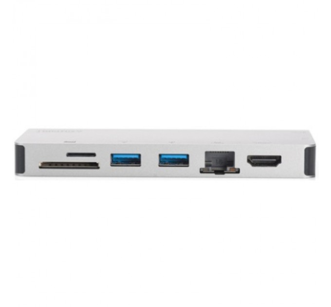 Digitus Концентратор Digitus Travel USB-C, 8 Port (DA-70866)