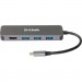 D-Link Концентратор D-Link USB-C 3xUSB3.0, 1xUSB-C, 1xHDMI (DUB-2333)