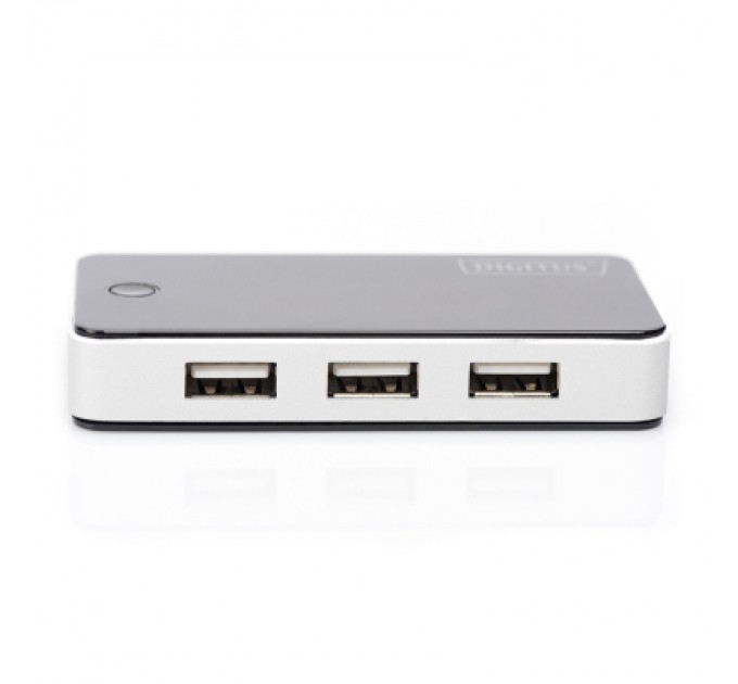 Digitus Концентратор Digitus USB 2.0 Hub, 7 Port (DA-70222)