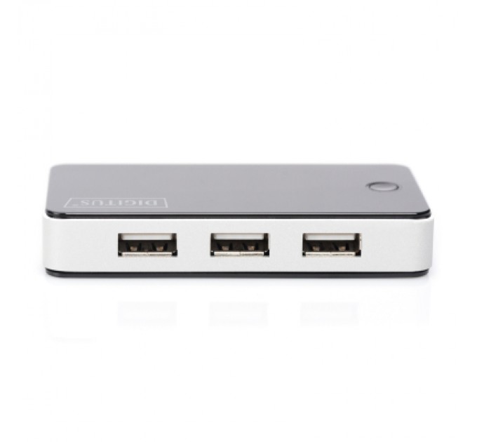 Digitus Концентратор Digitus USB 2.0 Hub, 7 Port (DA-70222)
