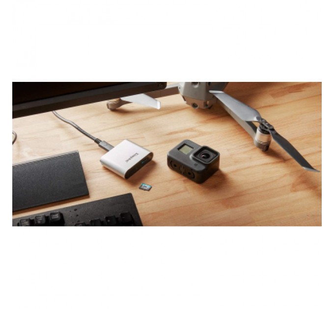 Kingston Зчитувач флеш-карт Kingston Workflow Dual-Slot microSDHC/XC UHS-II (WFS-SDC)