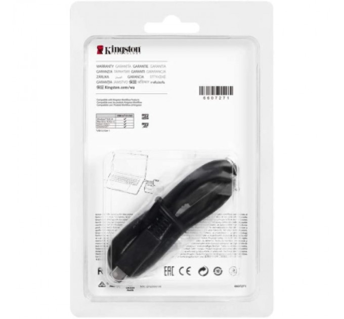 Kingston Зчитувач флеш-карт Kingston Workflow Dual-Slot microSDHC/XC UHS-II (WFS-SDC)