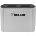 Kingston Зчитувач флеш-карт Kingston Workflow Dual-Slot microSDHC/XC UHS-II (WFS-SDC)