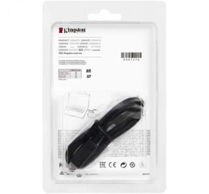 Kingston Зчитувач флеш-карт Kingston Workflow Dual-Slot SDHC/SDXC UHS-II (WFS-SD)