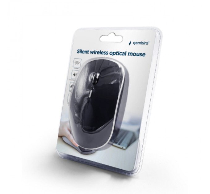 Gembird Мишка Gembird MUSW-4BS-01 Wireless Black (MUSW-4BS-01)