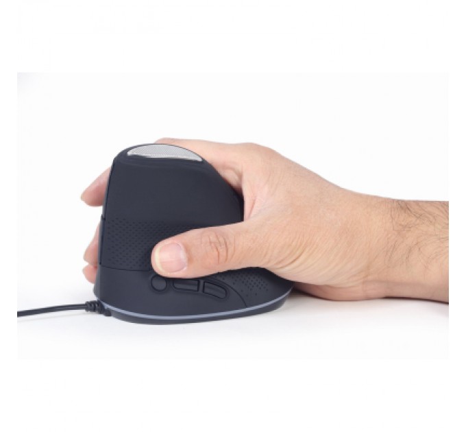 Gembird Мишка Gembird MUS-ERGO-03 USB Black (MUS-ERGO-03)
