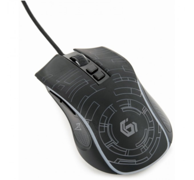 Gembird Мишка Gembird MUSG-RGB-01 USB Black (MUSG-RGB-01)