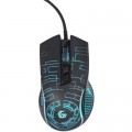Gembird Мишка Gembird MUSG-RGB-01 USB Black (MUSG-RGB-01)