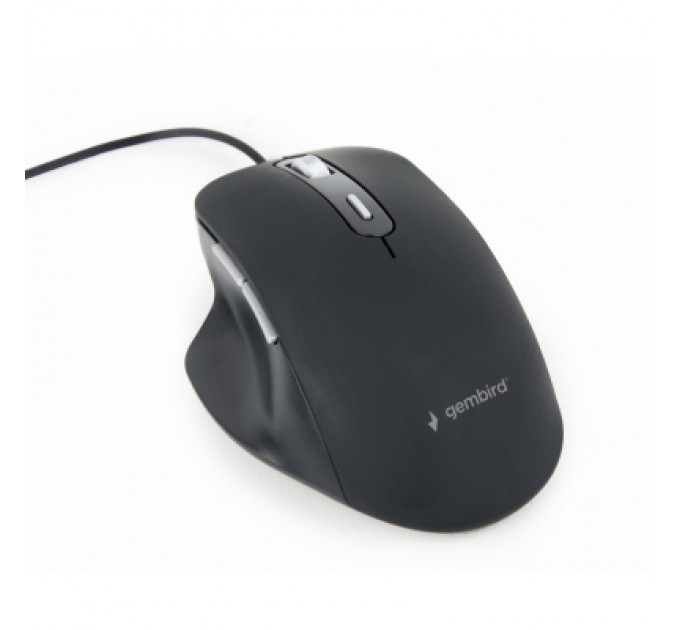 Gembird Мишка Gembird MUS-6B-02 USB Black (MUS-6B-02)