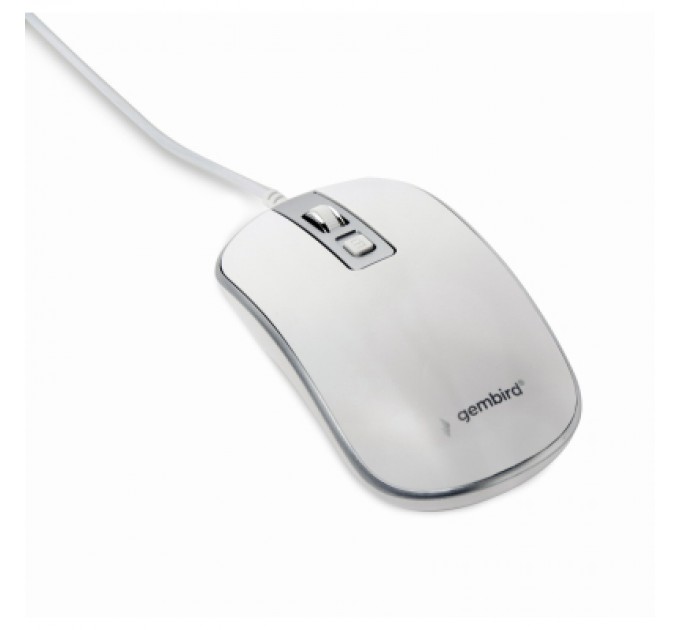 Gembird Мишка Gembird MUS-4B-06-WS USB White/Grey (MUS-4B-06-WS)