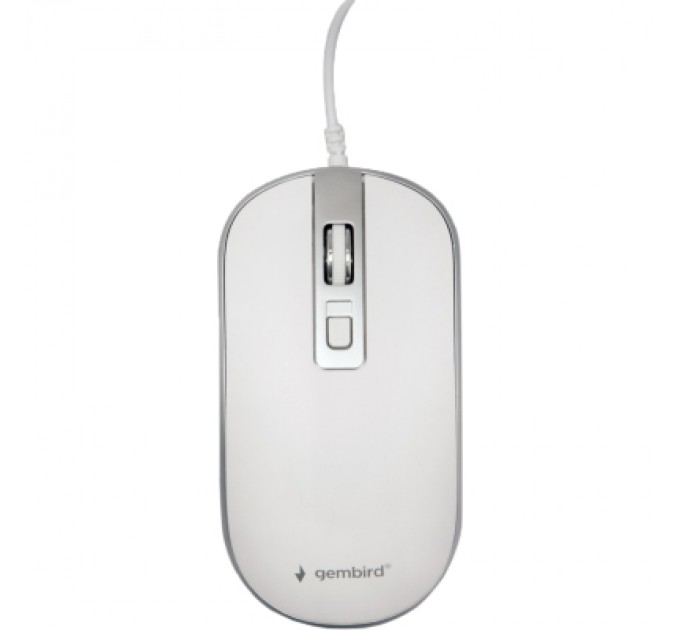 Gembird Мишка Gembird MUS-4B-06-WS USB White/Grey (MUS-4B-06-WS)