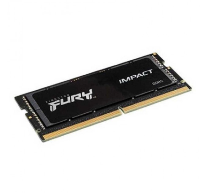 Kingston Fury (ex.HyperX) Модуль пам'яті для ноутбука SoDIMM DDR5 32GB 4800 MHz FURY Impact Kingston Fury (ex.HyperX) (KF548S38IB-32)