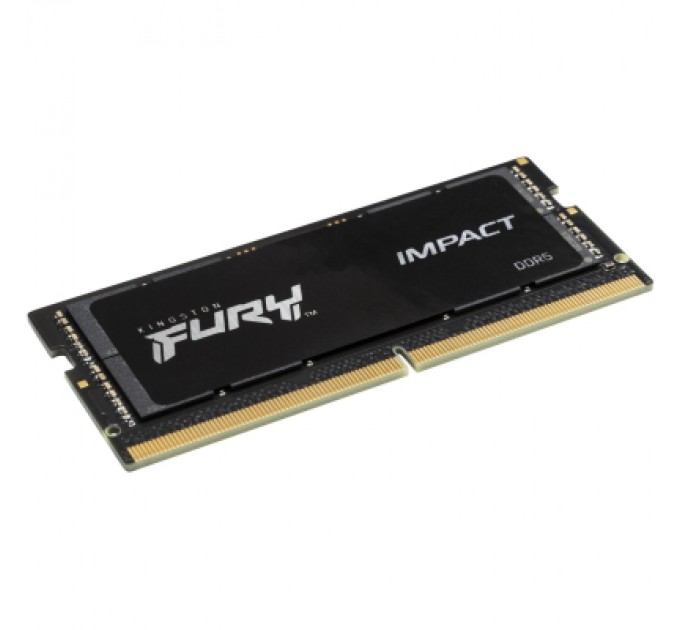 Kingston Fury (ex.HyperX) Модуль пам'яті для ноутбука SoDIMM DDR5 64GB (2x32GB) 4800 MHz FURY Impact Kingston Fury (ex.HyperX) (KF548S38IBK2-64)