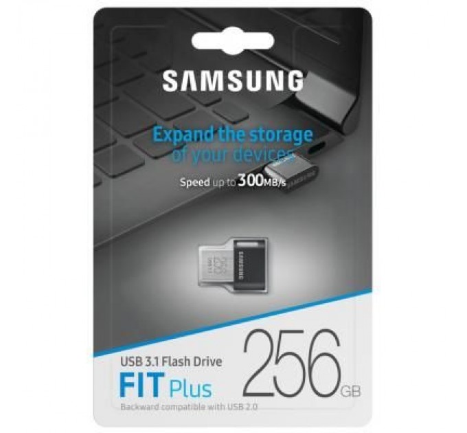 Samsung USB флеш накопичувач Samsung 256GB FIT PLUS USB 3.1 (MUF-256AB/APC)