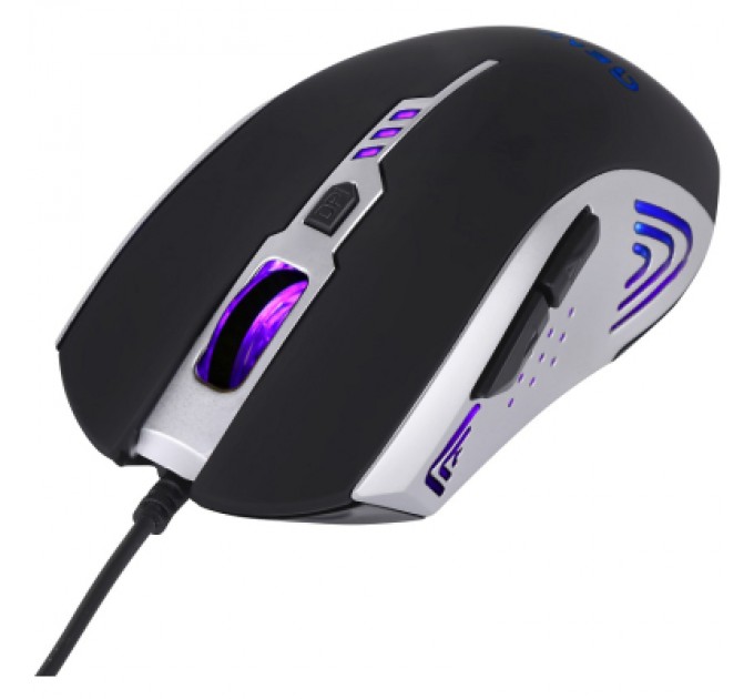 Gemix Мишка Gemix W100 USB Black/Gray + ігрова поверхня (W100Combo)