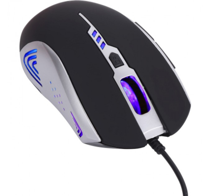 Gemix Мишка Gemix W100 USB Black/Gray + ігрова поверхня (W100Combo)