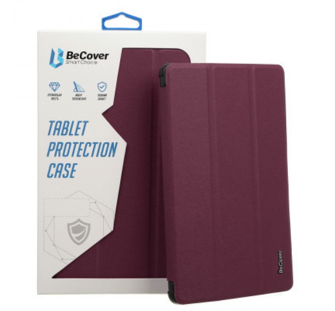 BeCover Чохол до планшета BeCover Smart Case Nokia T20 10.4" Red Wine (708046)