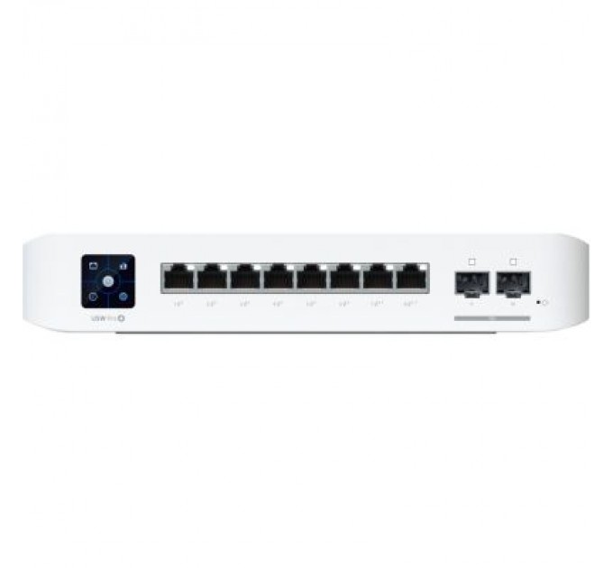 Ubiquiti Комутатор мережевий Ubiquiti USW-PRO-8-POE