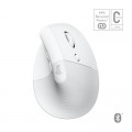 Logitech Мишка Logitech Lift for Mac Vertical Ergonomic Mouse Off White (910-006477)