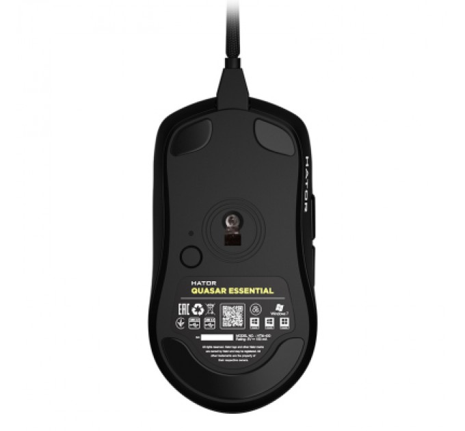 Hator Мишка Hator Quasar Essential USB Black (HTM-400)