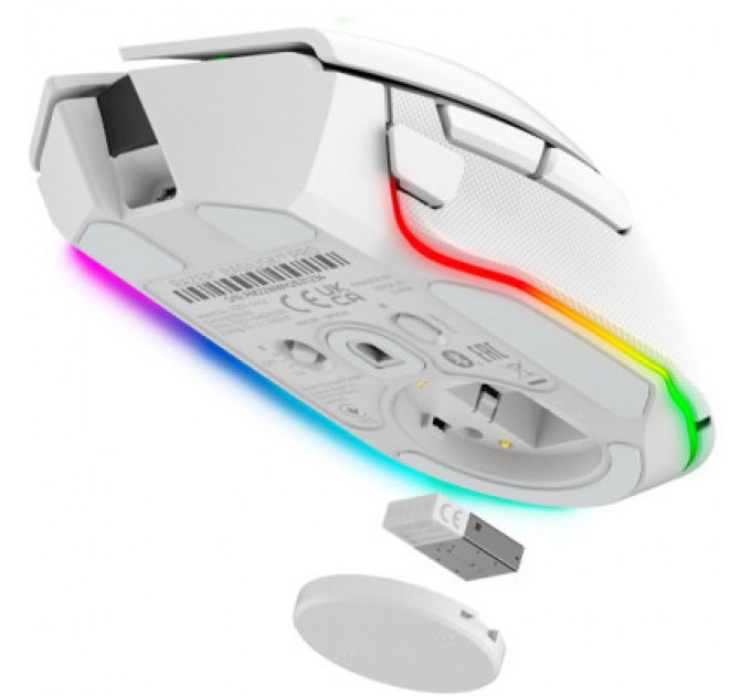 Razer Мишка Razer Basilisk V3 Pro Wireless/Bluetooth White (RZ01-04620200-R3G1)
