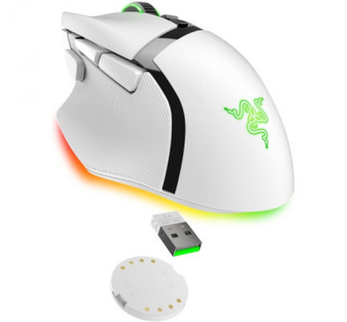 Razer Мишка Razer Basilisk V3 Pro Wireless/Bluetooth White (RZ01-04620200-R3G1)