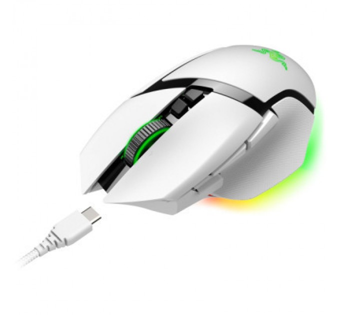 Razer Мишка Razer Basilisk V3 Pro Wireless/Bluetooth White (RZ01-04620200-R3G1)
