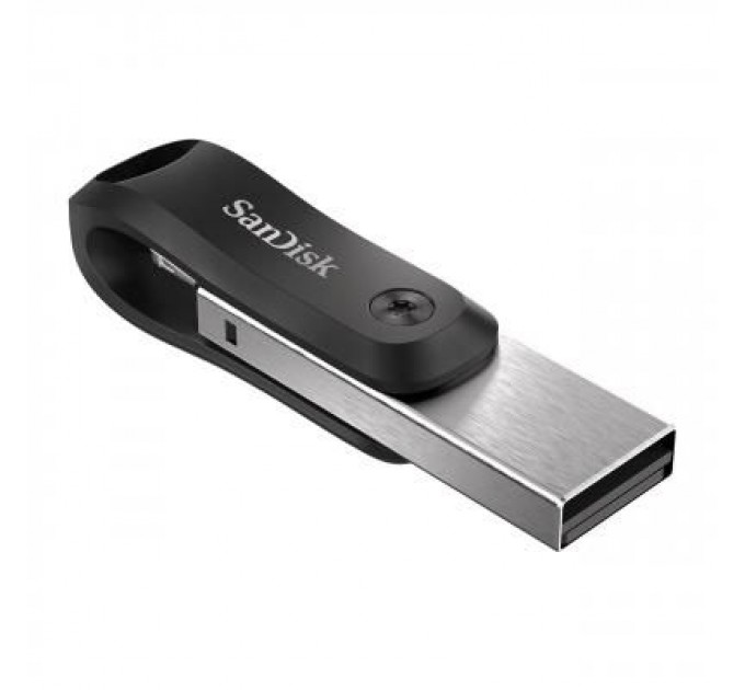 SanDisk USB флеш накопичувач SanDisk 256GB iXpand Go USB 3.0/Lightning (SDIX60N-256G-GN6NE)
