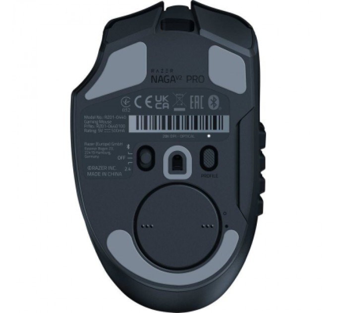 Razer Мишка Razer Naga V2 PRO Black (RZ01-04400100-R3G1)