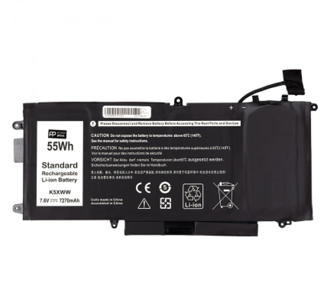 PowerPlant Акумулятор до ноутбука Dell Latitude 13 7389 (K5XWW) 7.6V 7270mAh PowerPlant (NB441716)