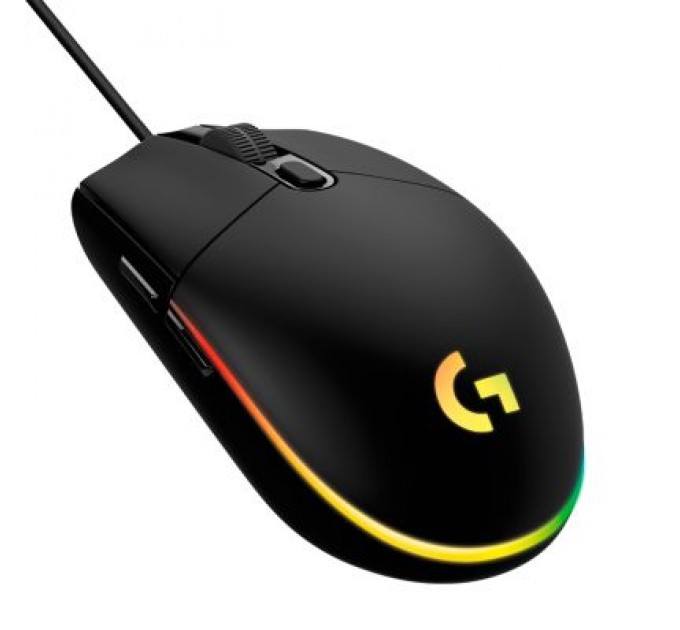 Logitech Мишка Logitech G102 Lightsync Black (910-005823)