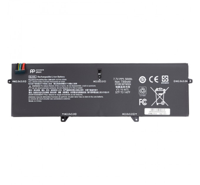 PowerPlant Акумулятор до ноутбука HP EliteBook X360 1040 G5 (BL04XL) 7.7V 7300mAh PowerPlant (NB461882)