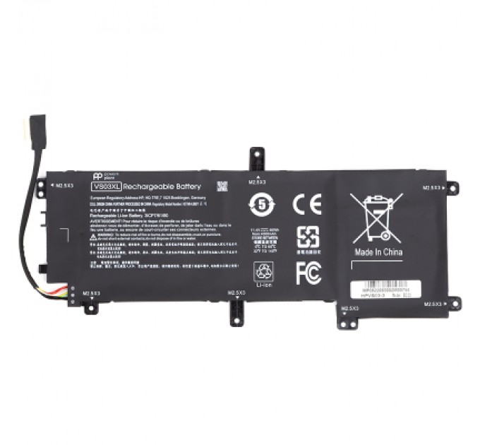 PowerPlant Акумулятор до ноутбука HP Envy 15-AS Series (VS03XL) 11.4V 4000mAh PowerPlant (NB461899)
