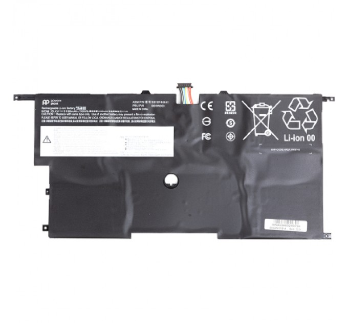 PowerPlant Акумулятор до ноутбука LENOVO ThinkPad X1 Carbon Gen 3 Ultrabook 2015 (00HW002) 15.4V PowerPlant (NB481620)