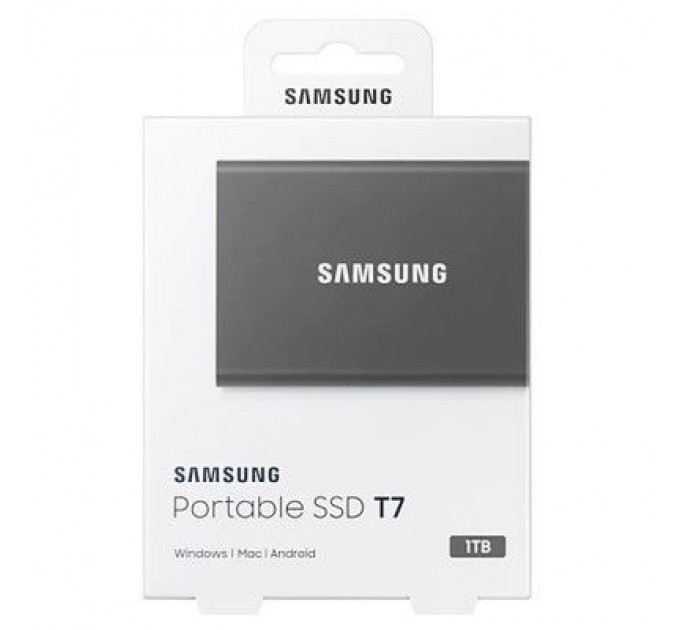Samsung Накопичувач SSD USB 3.2 1TB T7 Samsung (MU-PC1T0T/WW)