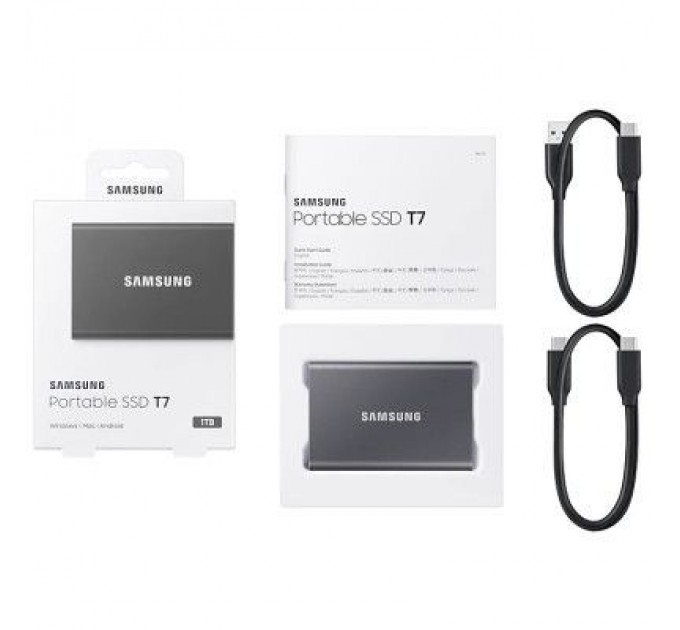 Samsung Накопичувач SSD USB 3.2 2TB T7 Samsung (MU-PC2T0T/WW)