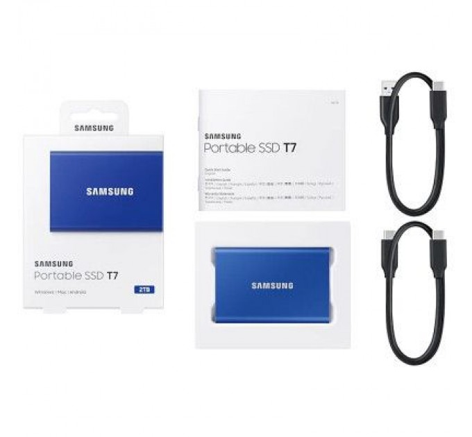 Samsung Накопичувач SSD USB 3.2 2TB T7 Samsung (MU-PC2T0H/WW)