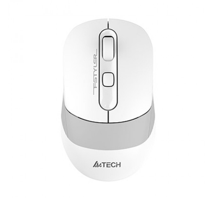A4Tech Мишка A4Tech FB10CS Wireless/Bluetooth Grayish White (FB10CS Grayish White)