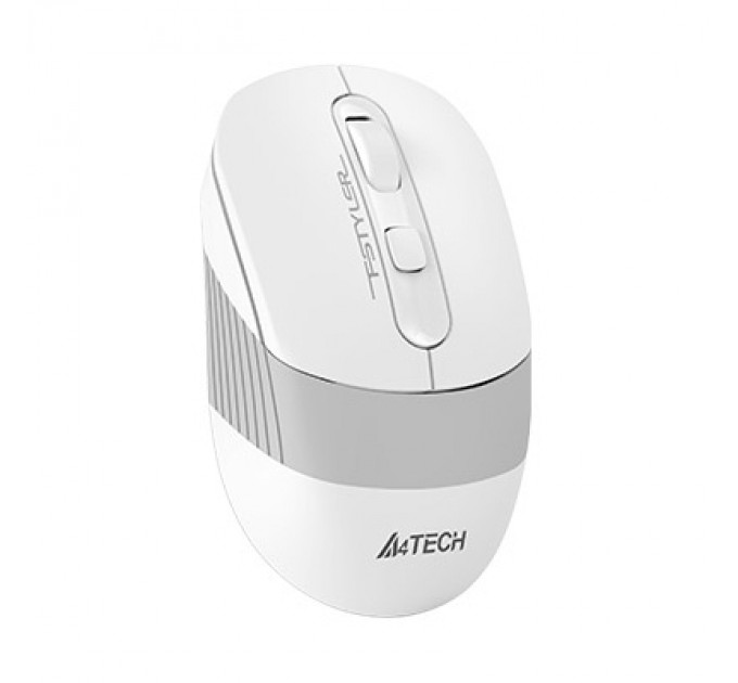 A4Tech Мишка A4Tech FB10CS Wireless/Bluetooth Grayish White (FB10CS Grayish White)