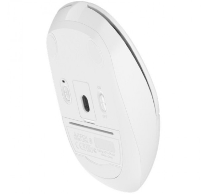 A4Tech Мишка A4Tech FB12S Wireless/Bluetooth White (FB12S White)