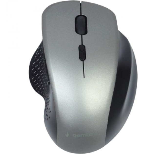 Gembird Мишка Gembird MUSW-6B-02-BG Wireless Black-Spacegrey (MUSW-6B-02-BG)