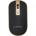 Gembird Мишка Gembird MUSW-4B-06-BG Wireless Black-Gold (MUSW-4B-06-BG)