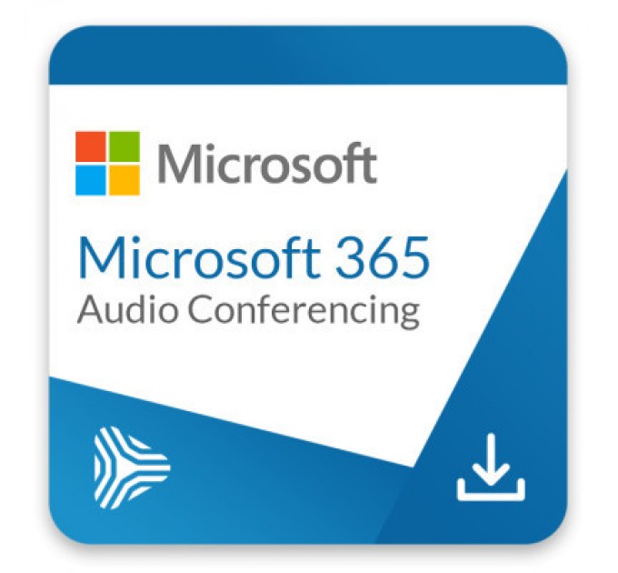 Microsoft Офісний додаток Microsoft 365 Audio Conferencing 1 Month(s) P1M Monthly License (CFQ7TTC0LHSL_0001_P1M_M)