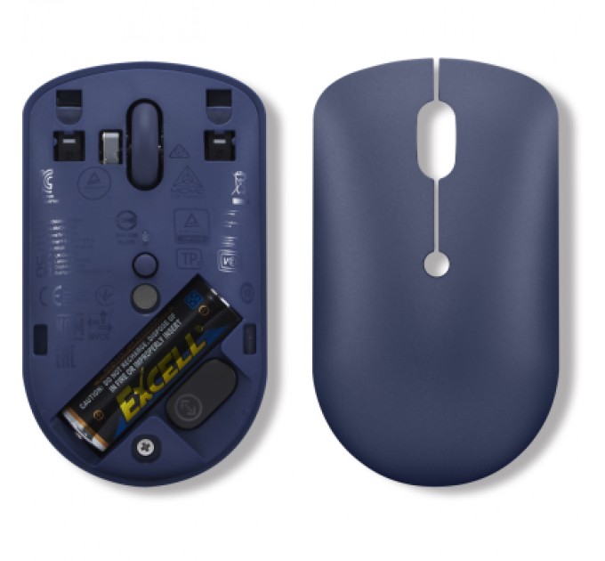 Lenovo Мишка Lenovo 540 USB-C Wireless Abyss Blue (GY51D20871)